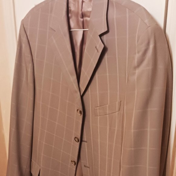 Earvin Magic Johnson Signature Men's Tan Blazer - Picture 1 of 12